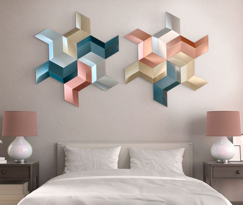 Paneles 3D diseño Geométricos, arte en la decoración de paredes y espacios.